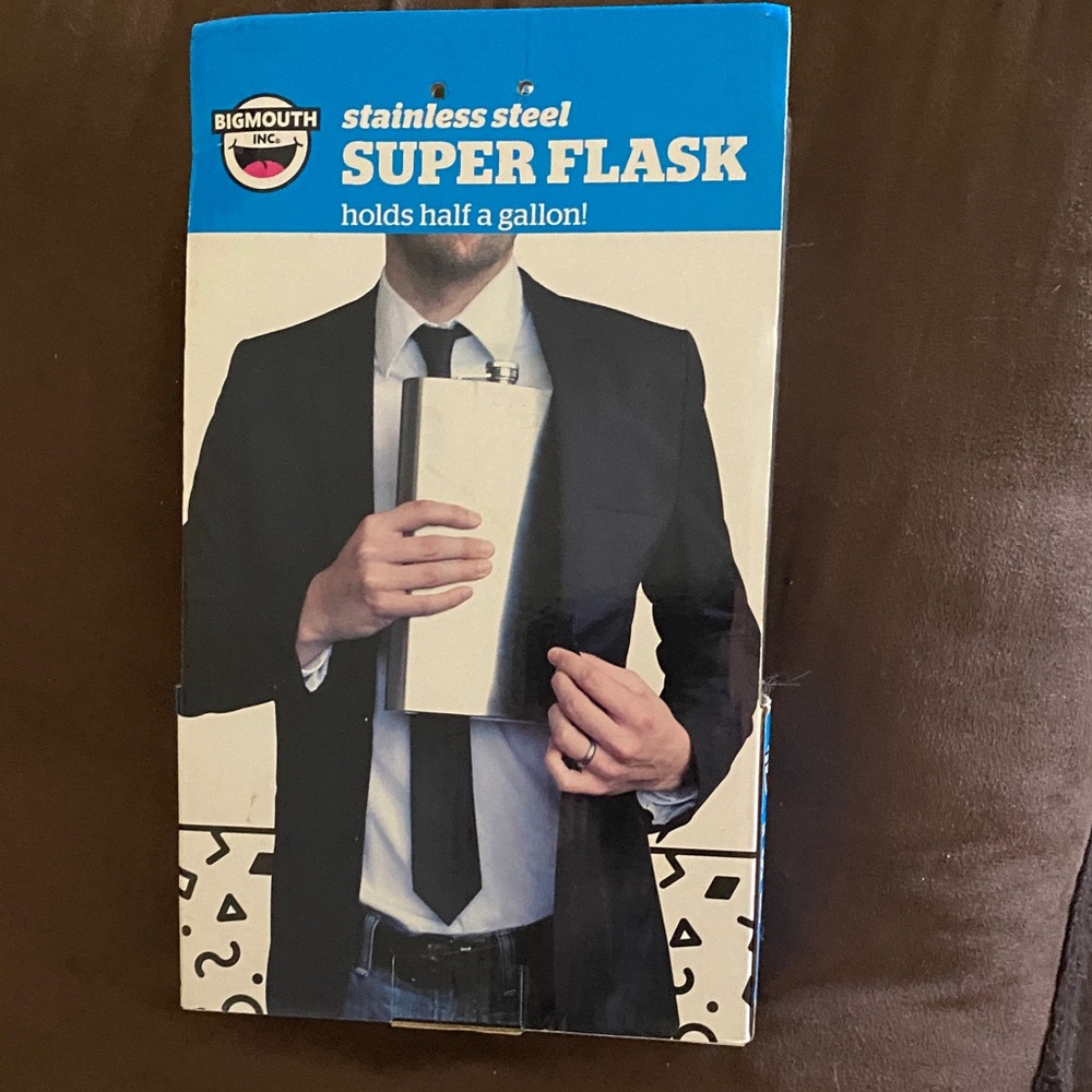 BigMouth Inc. Stainless Steel Super Flask - Silver - Picture 2 of 2